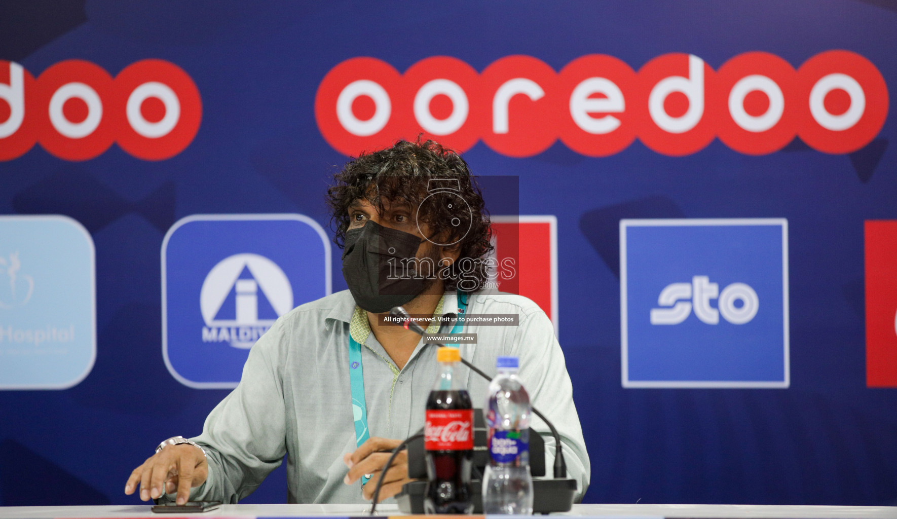 Maldives vs Nepal in SAFF Championship 2021 held on 1st October 2021 in Galolhu National Stadium, Male', Maldives