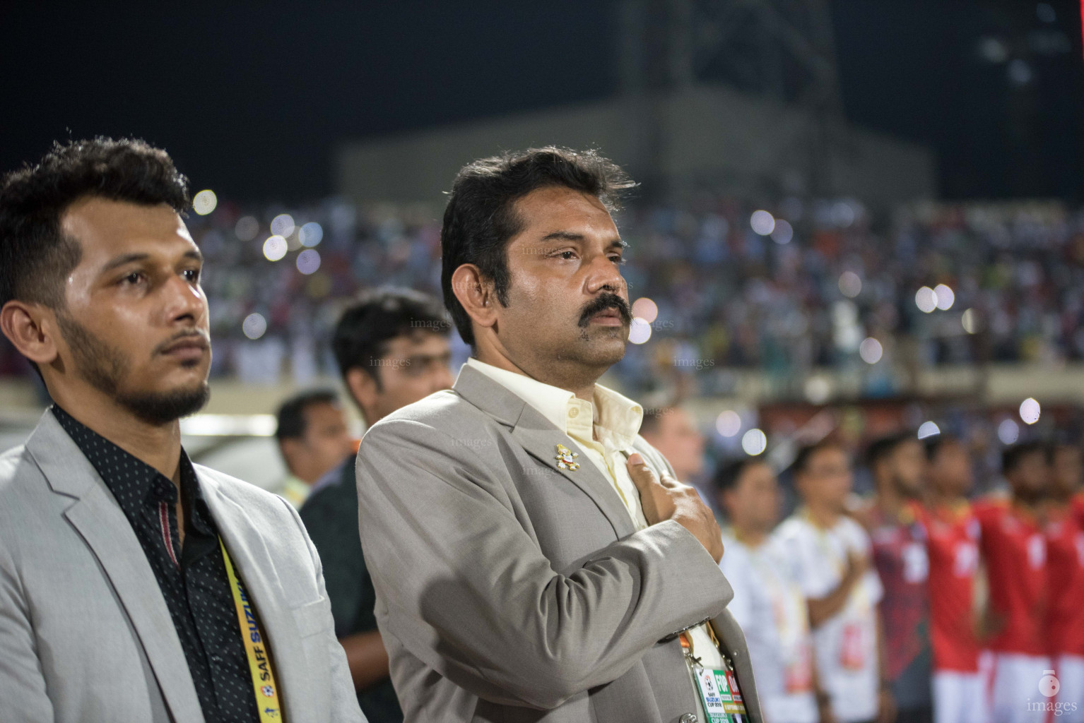 Bangladesh vs Pakistan in SAFF Suzuki Cup 2018 in Dhaka, Bangladesh, Saturday, September 08, 2018. (Images.mv Photo/ Ismail Thoriq)