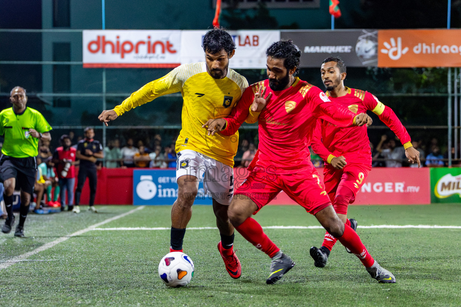 RRC vs Maldivian in Club Maldives Cup 2024 held in Rehendi Futsal Ground, Hulhumale', Maldives on Tuesday, 25th September 2024. Photos: Nausham Waheed/ images.mv