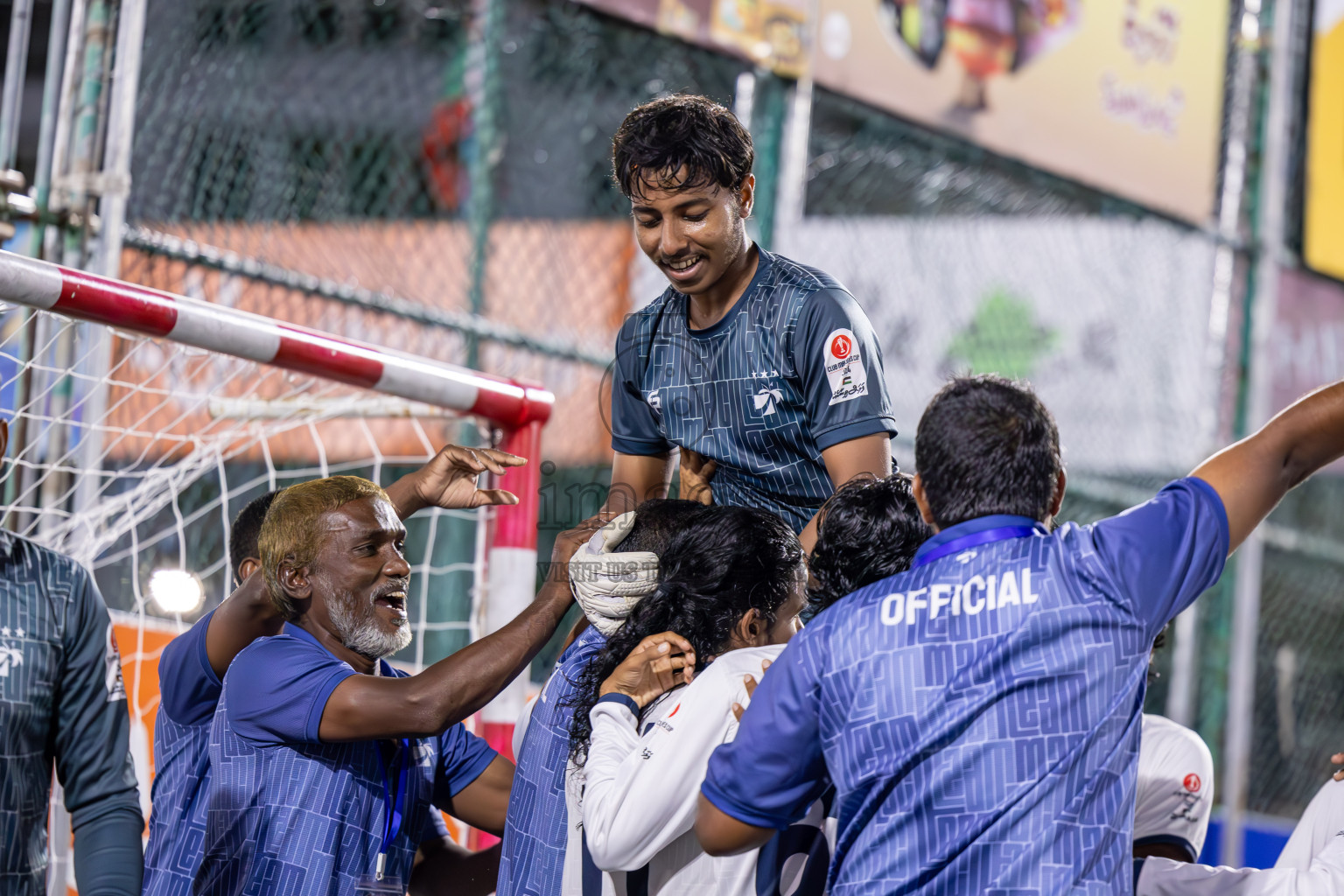 HDC vs MACL in Round of 16 of Club Maldives Cup 2024 held in Rehendi Futsal Ground, Hulhumale', Maldives on Monday, 7th October 2024. Photos: Ismail Thoriq / images.mv