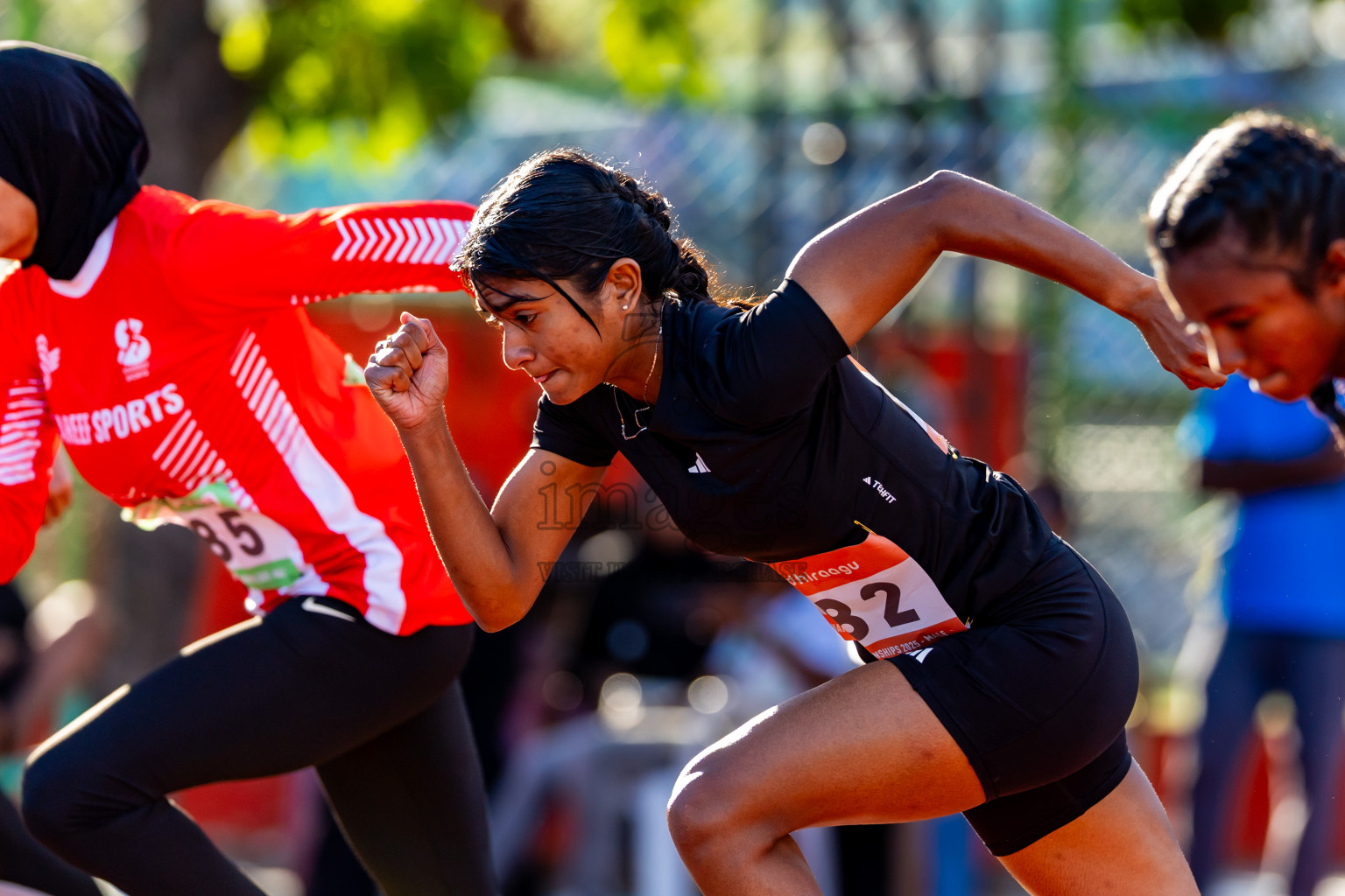 Day 3 of National Athletics Championship 2025 was held at Ekuveni Running Ground in Male', Maldives on Saturday, 16th August 2025. Photos: Nausham Waheed / images.mv