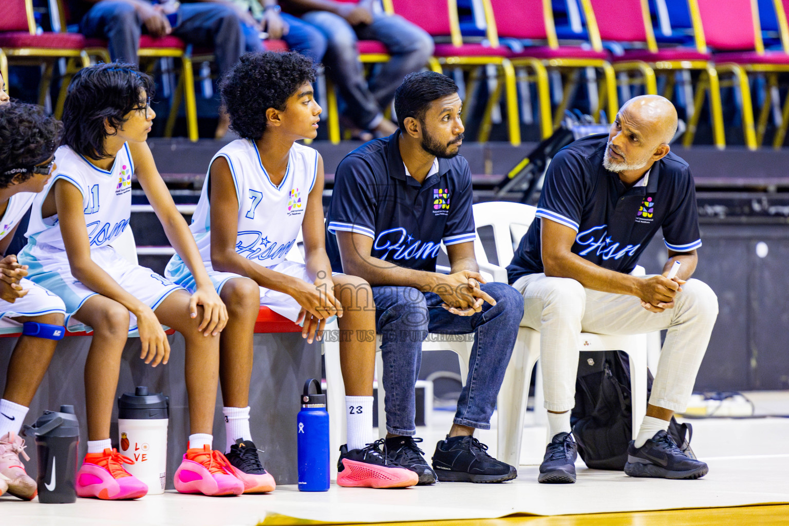 Finland International School vs Brightway International School in day 10 of Junior Championship 2024 was held in Social Center, Male', Maldives on Thursday, 21st November 2024. Photos: Nausham Waheed / images.mv