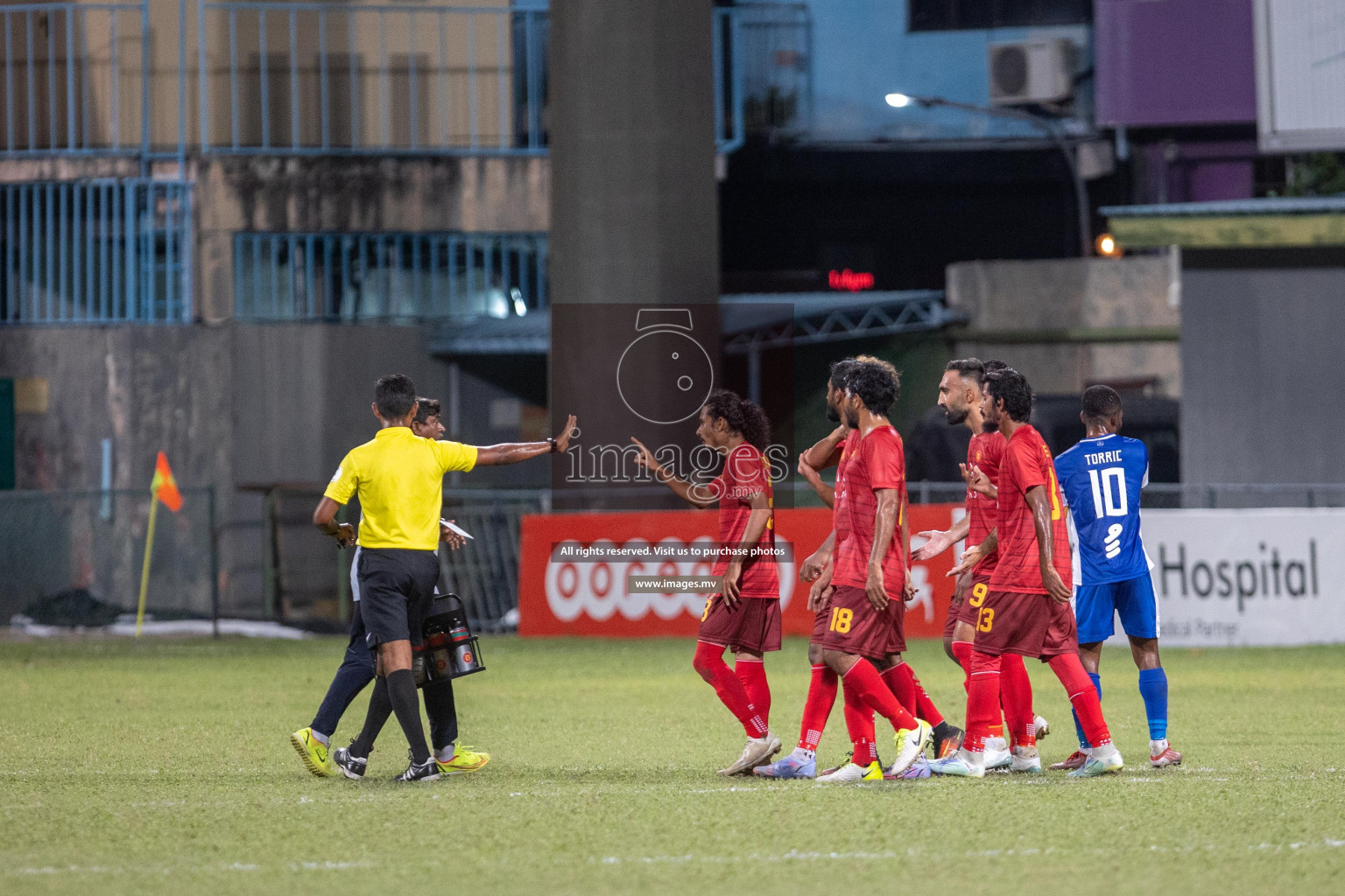 Victory Sports Club vs New Radiant Sports Club in the 2nd Division 2022 on 24th July 2022, held in National Football Stadium, Male', Maldives Photos: Nausham Waheed & Ismail Thoriq / Images.mv