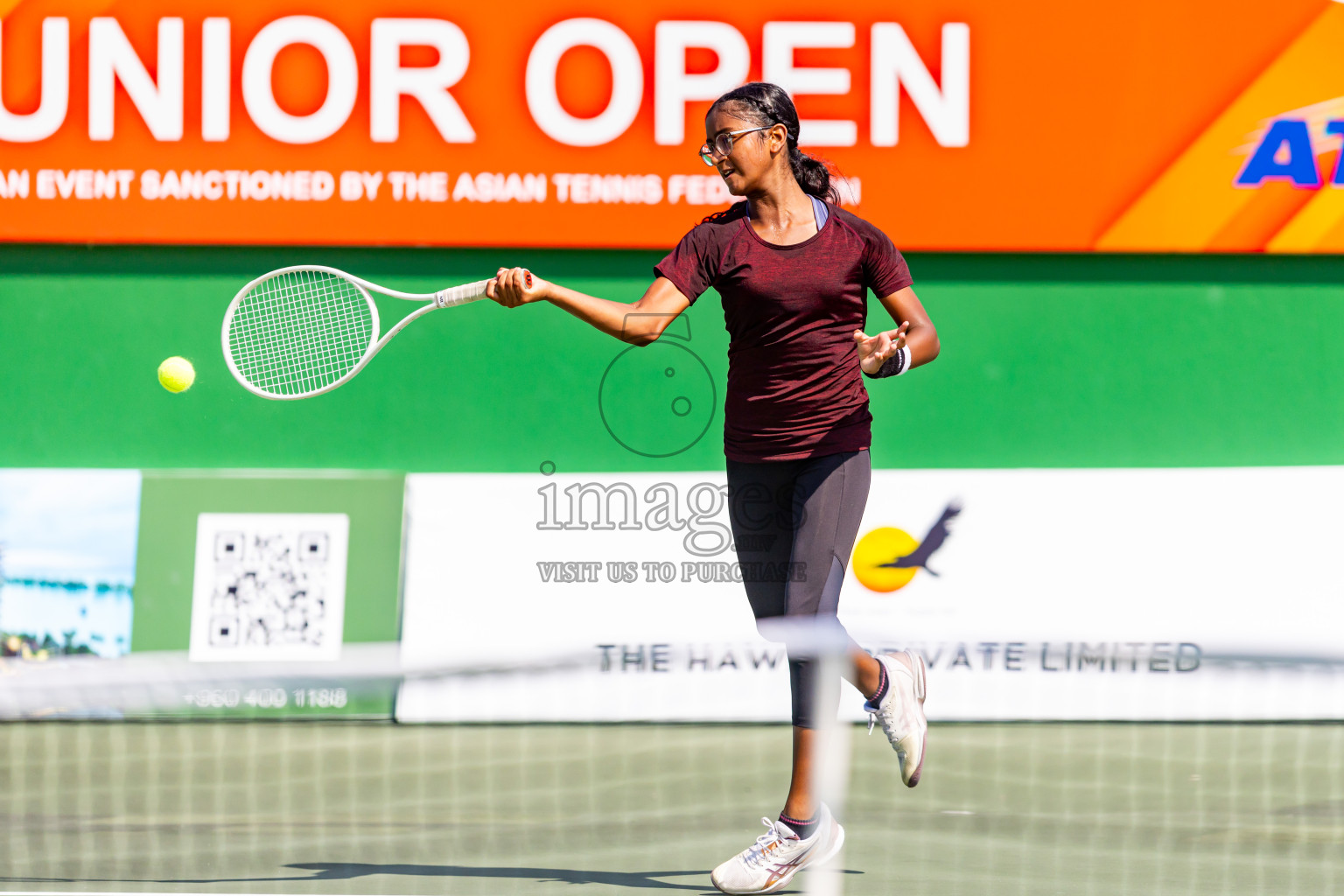 Day 3 of ATF Maldives Junior Open Tennis was held in Male' Tennis Court, Male', Maldives on Wednesday, 11th December 2024. Photos: Nausham Waheed / images.mv