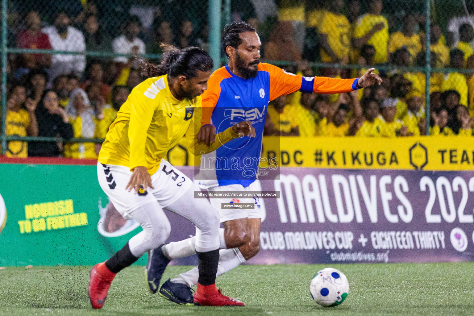 RRC vs Team FSM in Semi Final of Club Maldives Cup 2023 held in Hulhumale, Maldives, on Wednesday, 16th August 2023
Photos: Ismail Thoriq / images.mv