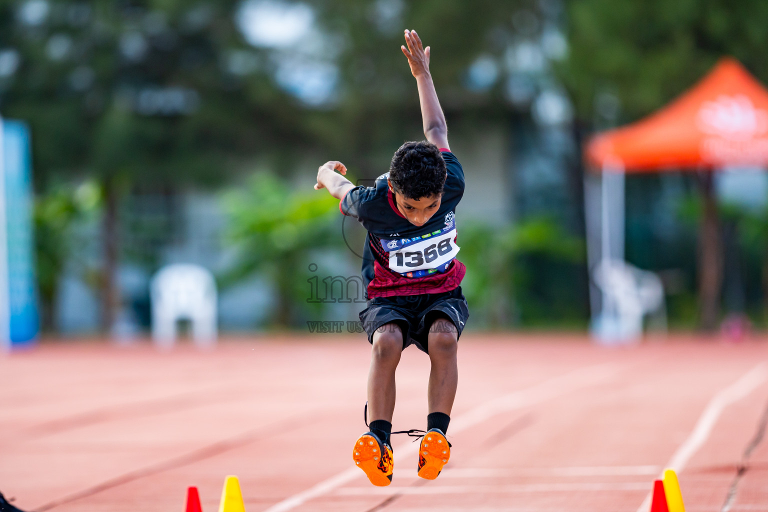 Day 5 of MWSC Interschool Athletics Championships 2024 held in Hulhumale Running Track, Hulhumale, Maldives on Wednesday, 13th November 2024. Photos by: Nausham Waheed / Images.mv