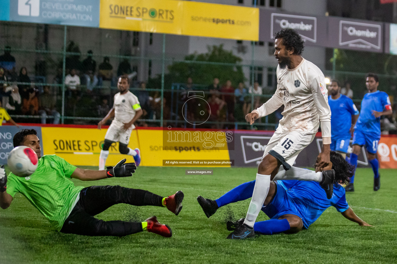 MMA SC vs Club TTS in Club Maldives Cup 2022 was held in Hulhumale', Maldives on Wednesday, 12th October 2022. Photos: Hassan Simah / images.mv