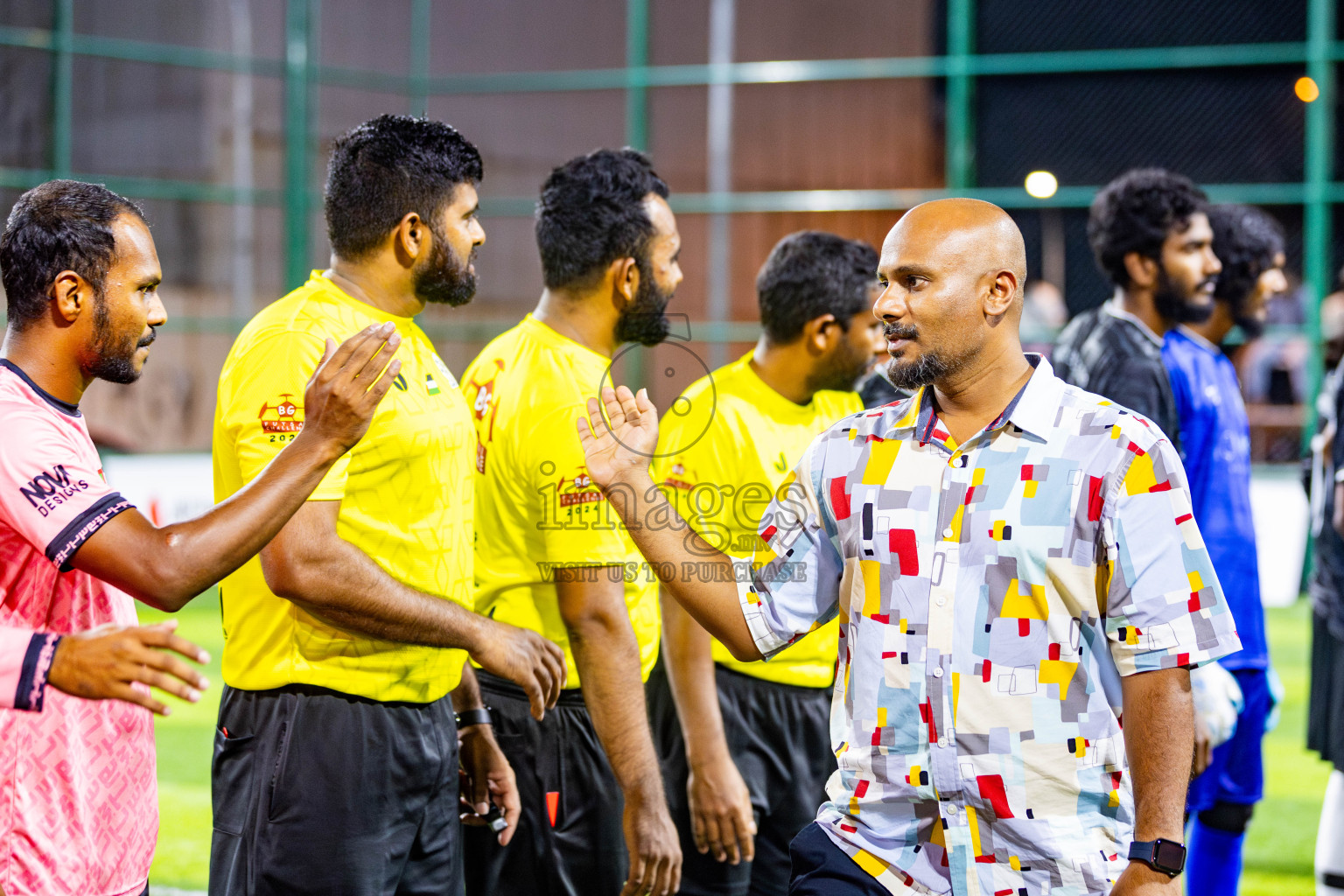 Spartans vs Invicto SC in Day 5 of BG Futsal Challenge 2024 was held on Saturday, 16th March 2024, in Male', Maldives Photos: Nausham Waheed / images.mv