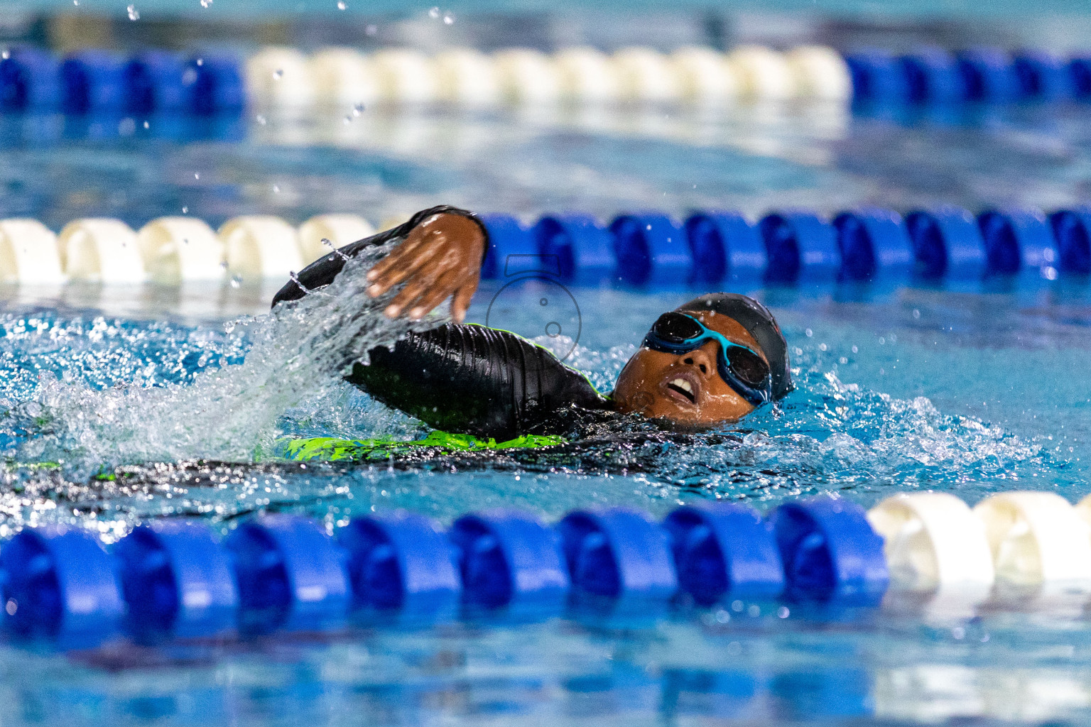 Day 7 of 4th National Kids Swimming Festival 2023 on 7th December 2023, held in Hulhumale', Maldives Photos: Mohamed Mahfooz Moosa / Images.mv