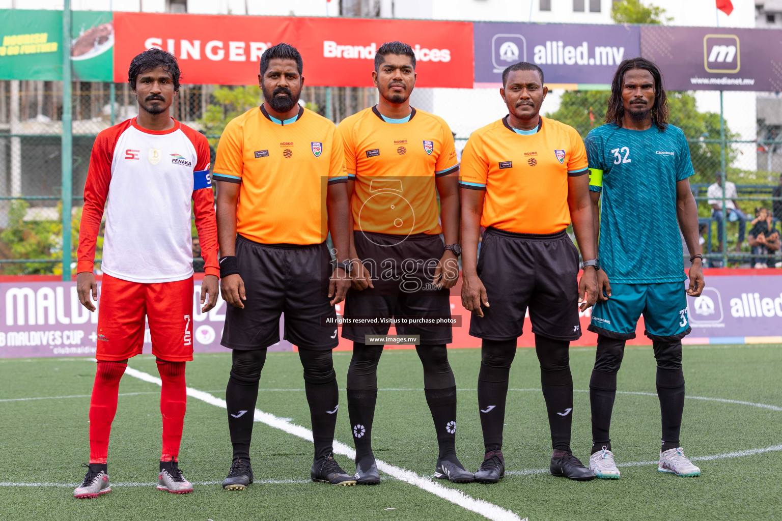 Team Fenaka vs Crossroads Maldives in Club Maldives Cup 2023 held in Hulhumale, Maldives, on Sunday, 30th July 2023
Photos: Ismail Thoriq / images.mv