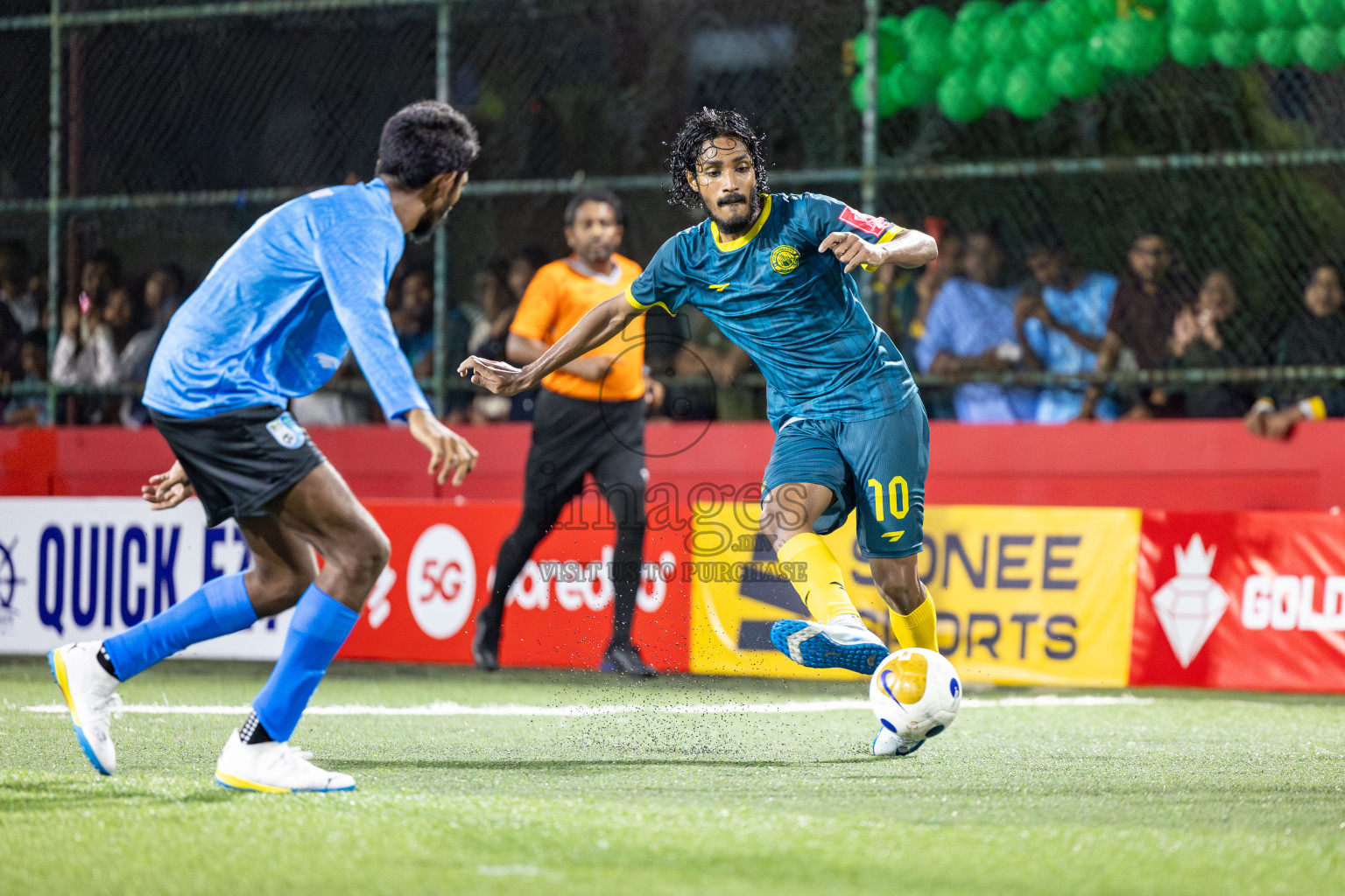 HDh. Hanimaadhoo vs HDh. Neykurendhoo in Day 1 of Golden Futsal Challenge 2025 on Sunday, 5th January 2025, in Hulhumale', Maldives 
Photos: Nausham Waheed / images.mv