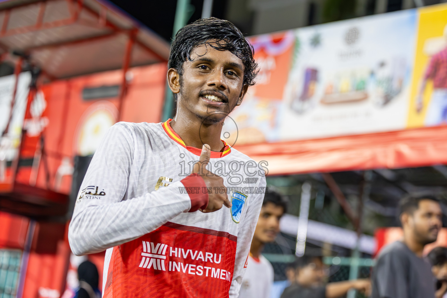 AA Mathiveri vs AA Rasdhoo in Day 15 of Golden Futsal Challenge 2025 was held on Sunday, 19th January 2025, in Hulhumale', Maldives. Photos: Ismail Thoriq / images.mv