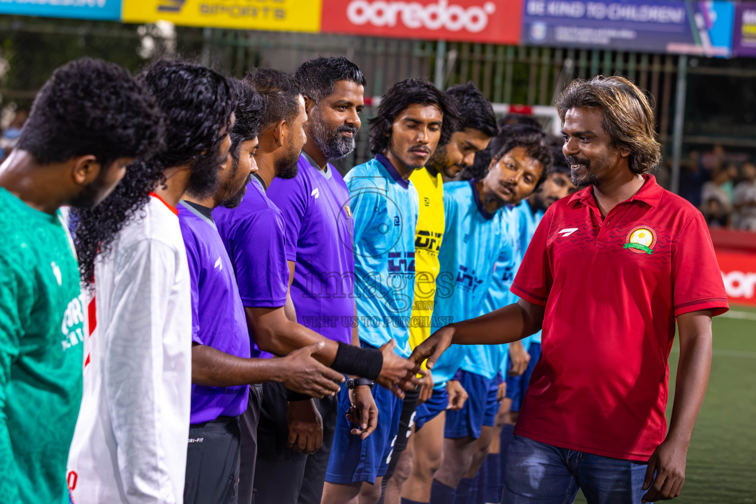 L Maamendhoo vs L Isdhoo in Day 12 of Golden Futsal Challenge 2024 was held on Friday, 26th January 2024, in Hulhumale', Maldives
Photos: Ismail Thoriq / images.mv