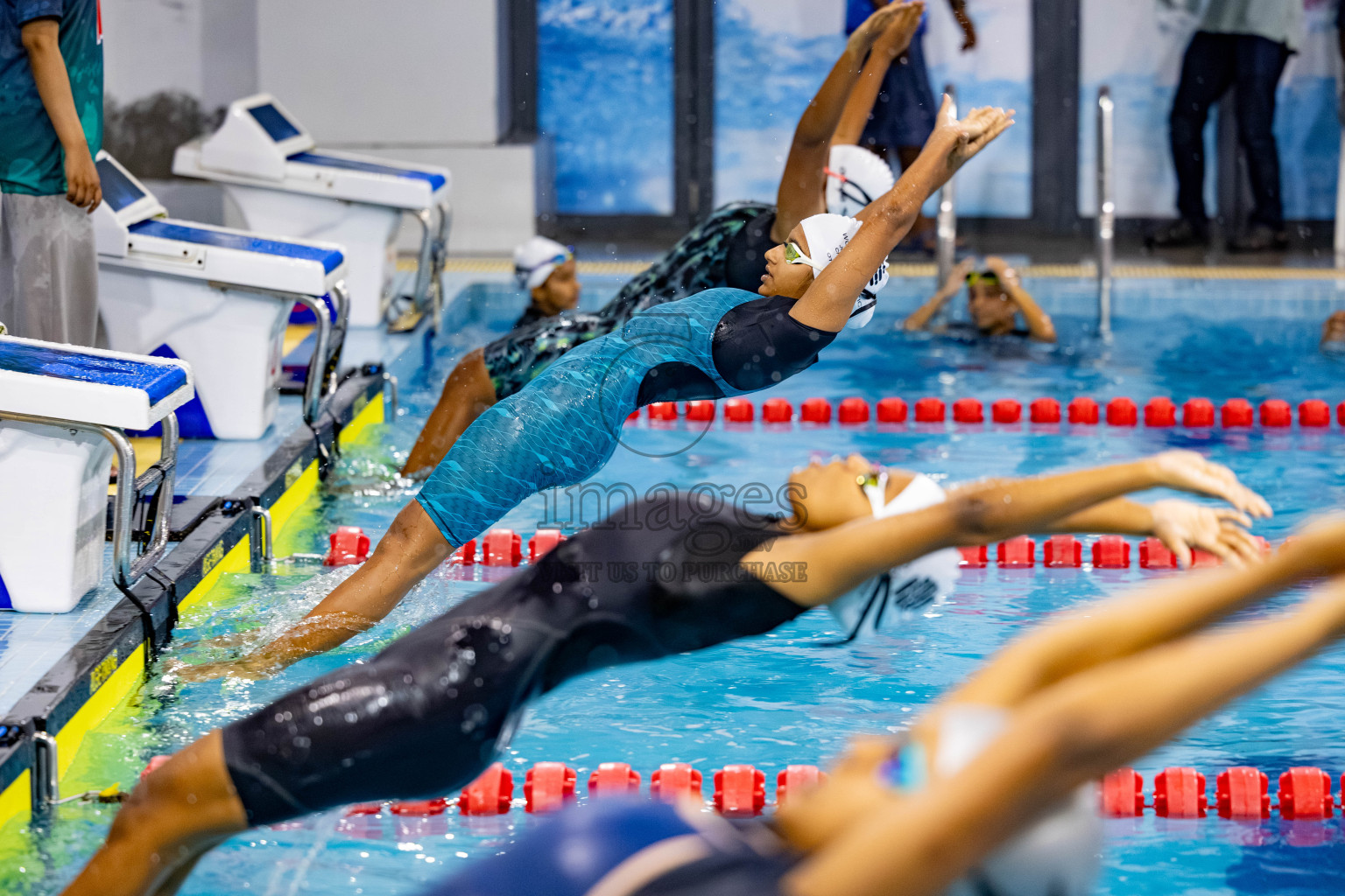 Day 6 of BML 21st Interschool Swimming Competition 2025 was held in Hulhumale' Swimming Pool, Hulhumale', Maldives on Thursday, 16th October 2025.
Photos: Hassan Simah / images.mv