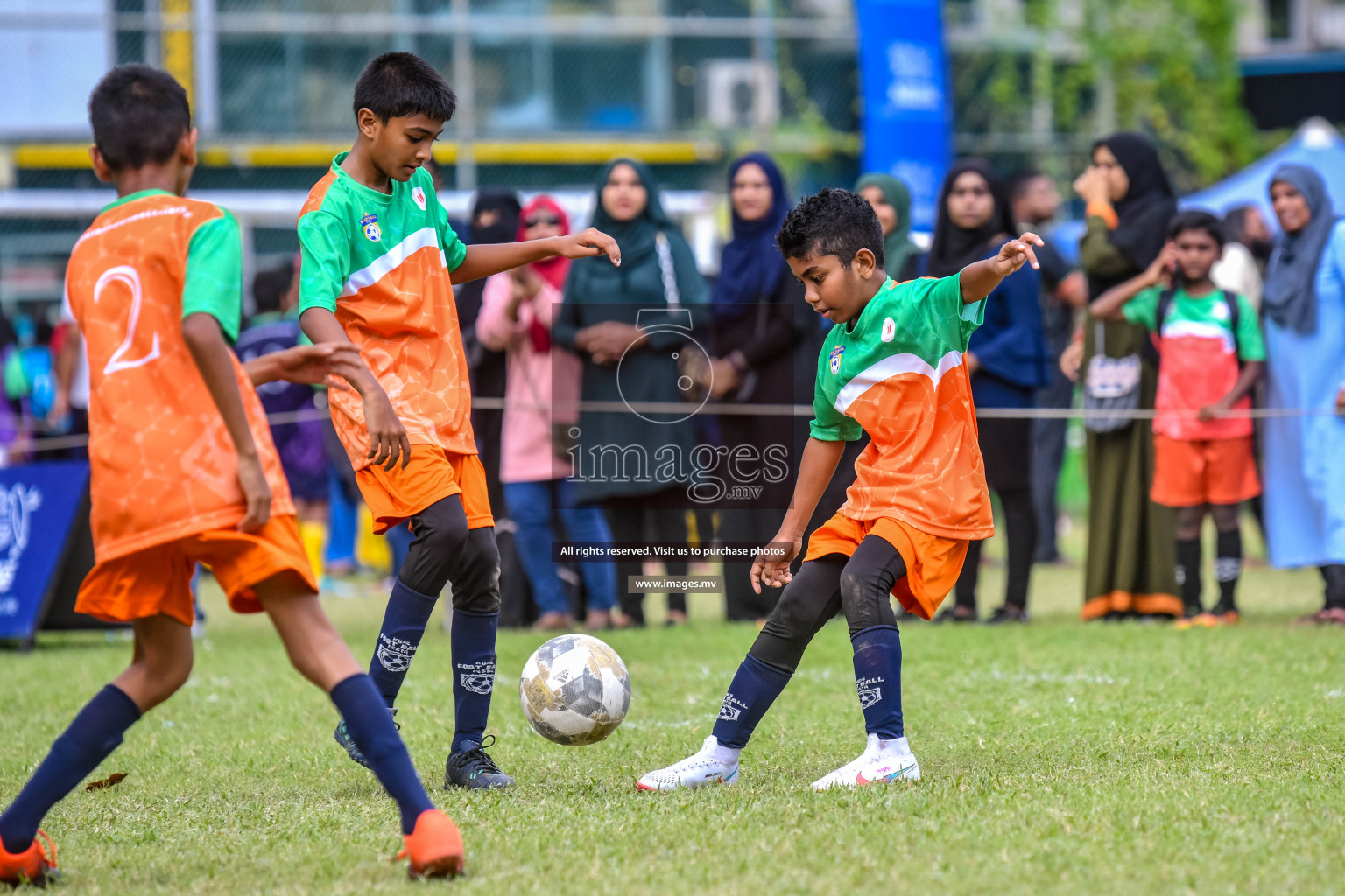 Day 3 of Milo Kids Football Fiesta 2022 was held in Male', Maldives on 21st October 2022. Photos: Nausham Waheed/ images.mv