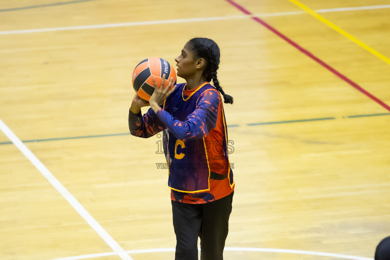 Day 11 of 25th Inter-School Netball Tournament was held in Social Center at Male', Maldives on Wednesday, 21st August 2024.