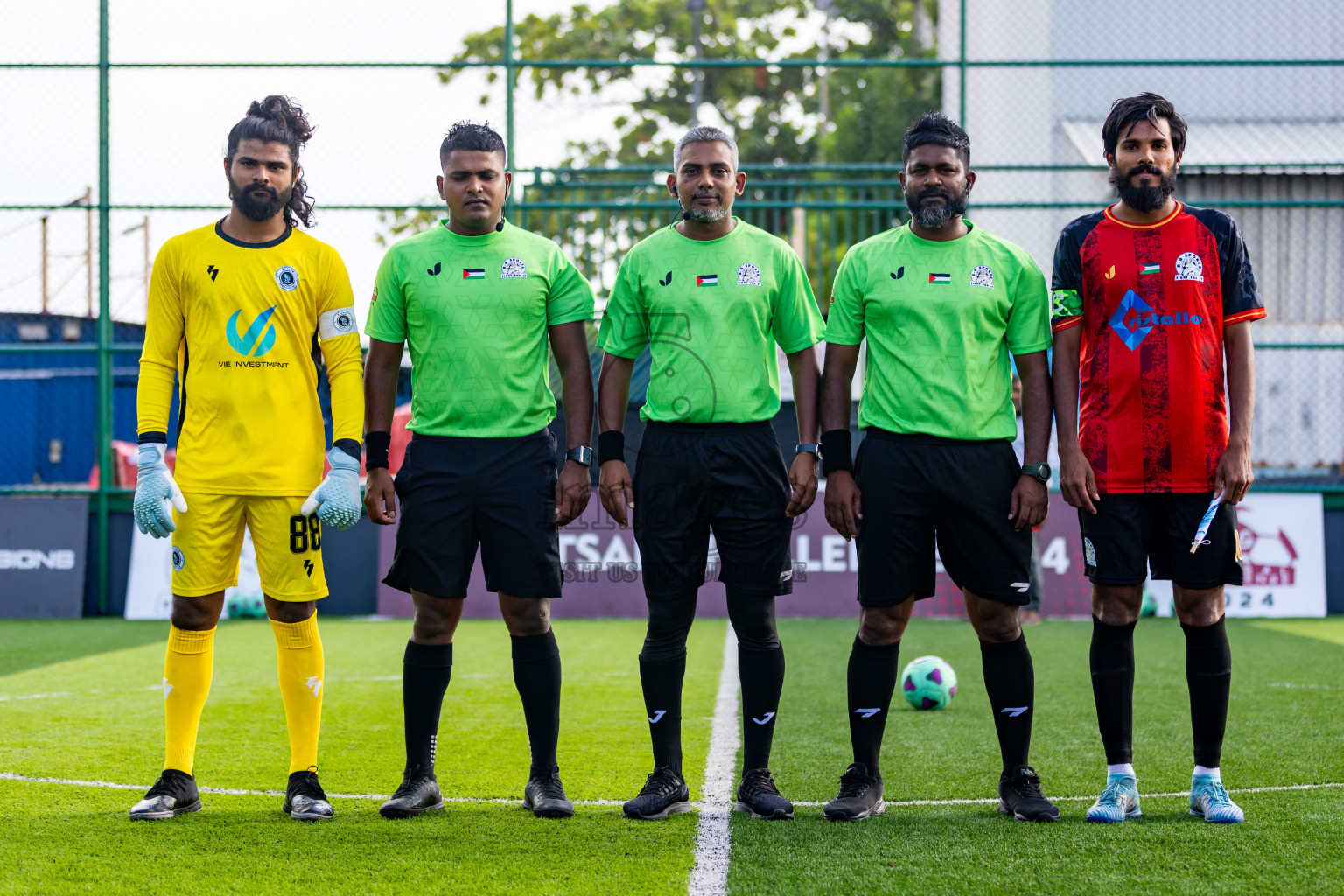 Baakee Sports Club vs BG Sports Club in Day 5 of BG Futsal Challenge 2024 was held on Saturday, 16th March 2024, in Male', Maldives Photos: Nausham Waheed / images.mv