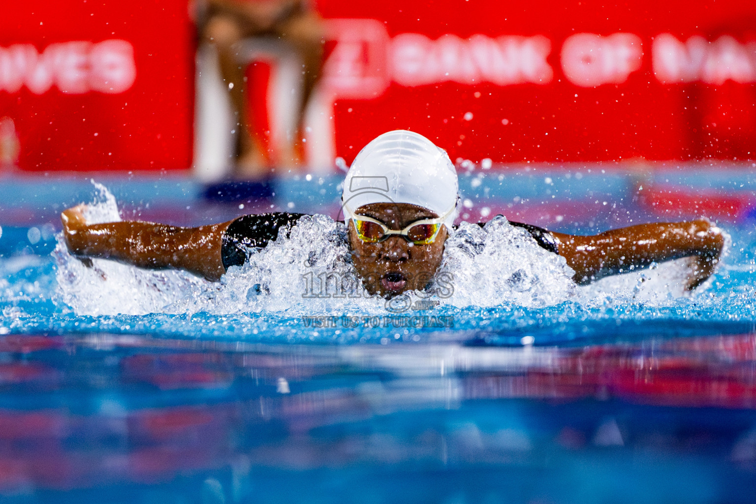 Day 2 of 20th Inter-school Swimming Competition 2024 held in Hulhumale', Maldives on Sunday, 13th October 2024. Photos: Nausham Waheed / images.mv