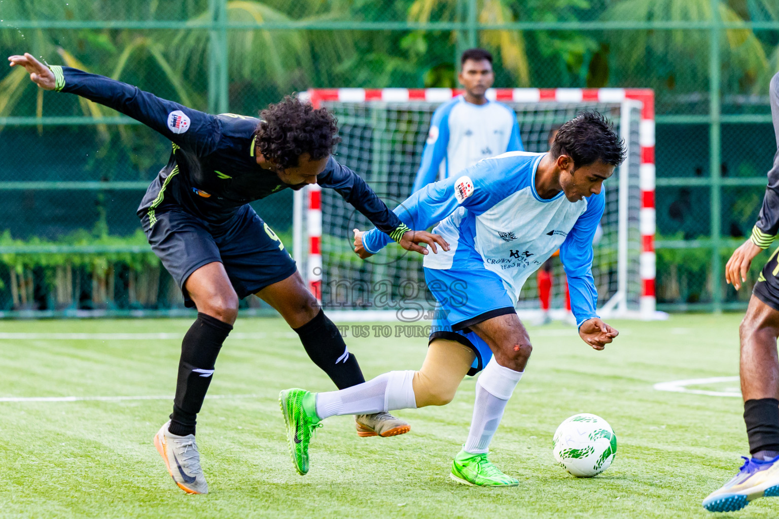 Lily Beach vs Vilamendhoo in Day 6 of Resort League 2025 (Ari Zone) was held on Wednesday, 25th June 2025 in Conrad Maldives Rangali Island, Alif Dhaalu Atoll, Maldives. Photos: Nausham Waheed / images.mv