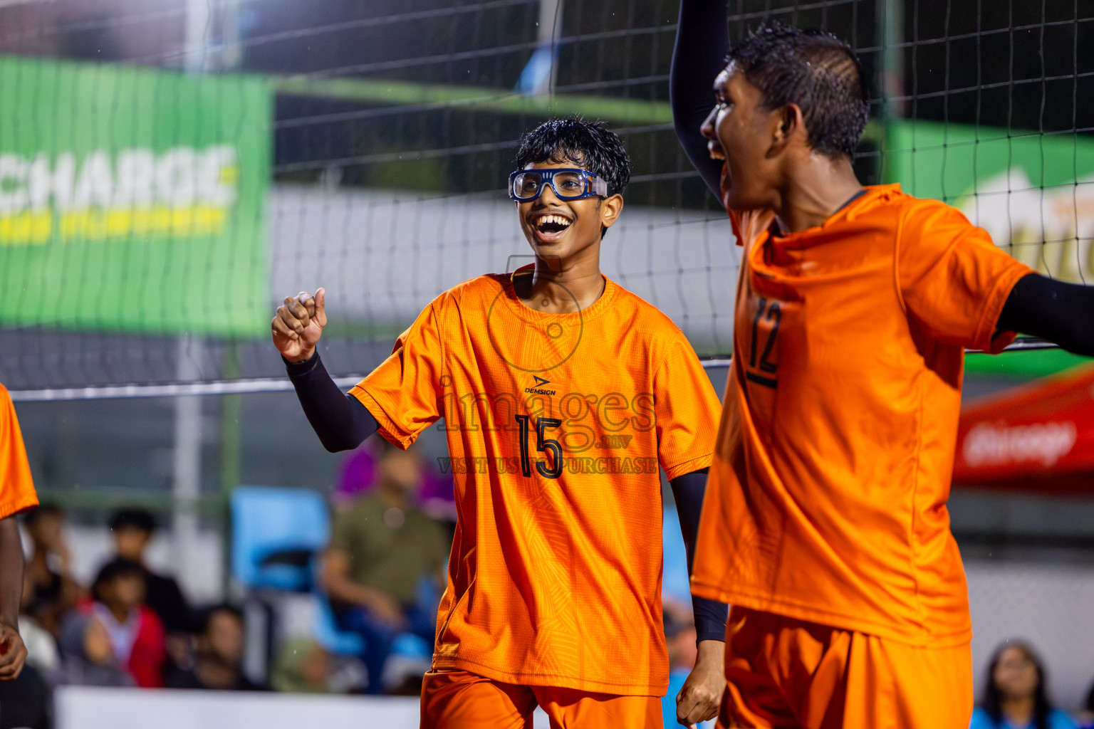 Sports Club Vision vs Sports Club Dhirun in the Bronze Match of Milo National Junior Volleyball Championship 2025 Men's Division was held on Saturday, 29th November 2025 at Ekuveni Turf Court Male', Maldives. Photos: Nausham Waheed / images.mv