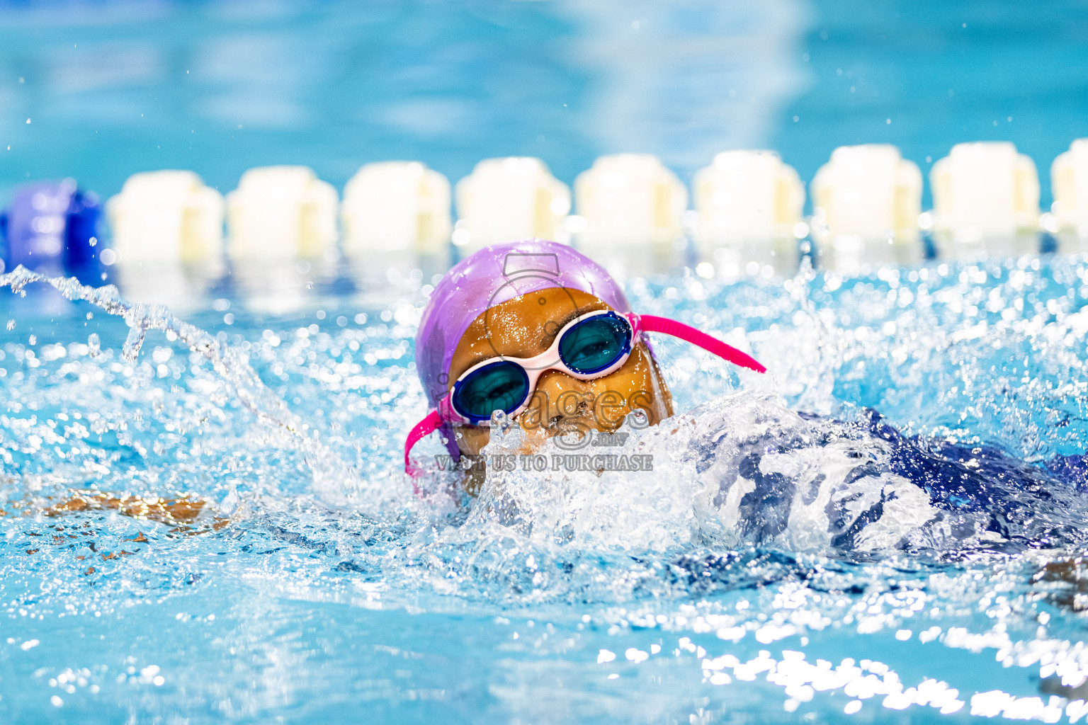 Day 2 of BML 6th National Kids Swimming Kids Festival 2025 held in Hulhumale', Maldives on Tuesday, 4th November 2024. Photos: Hassan Simah / images.mv