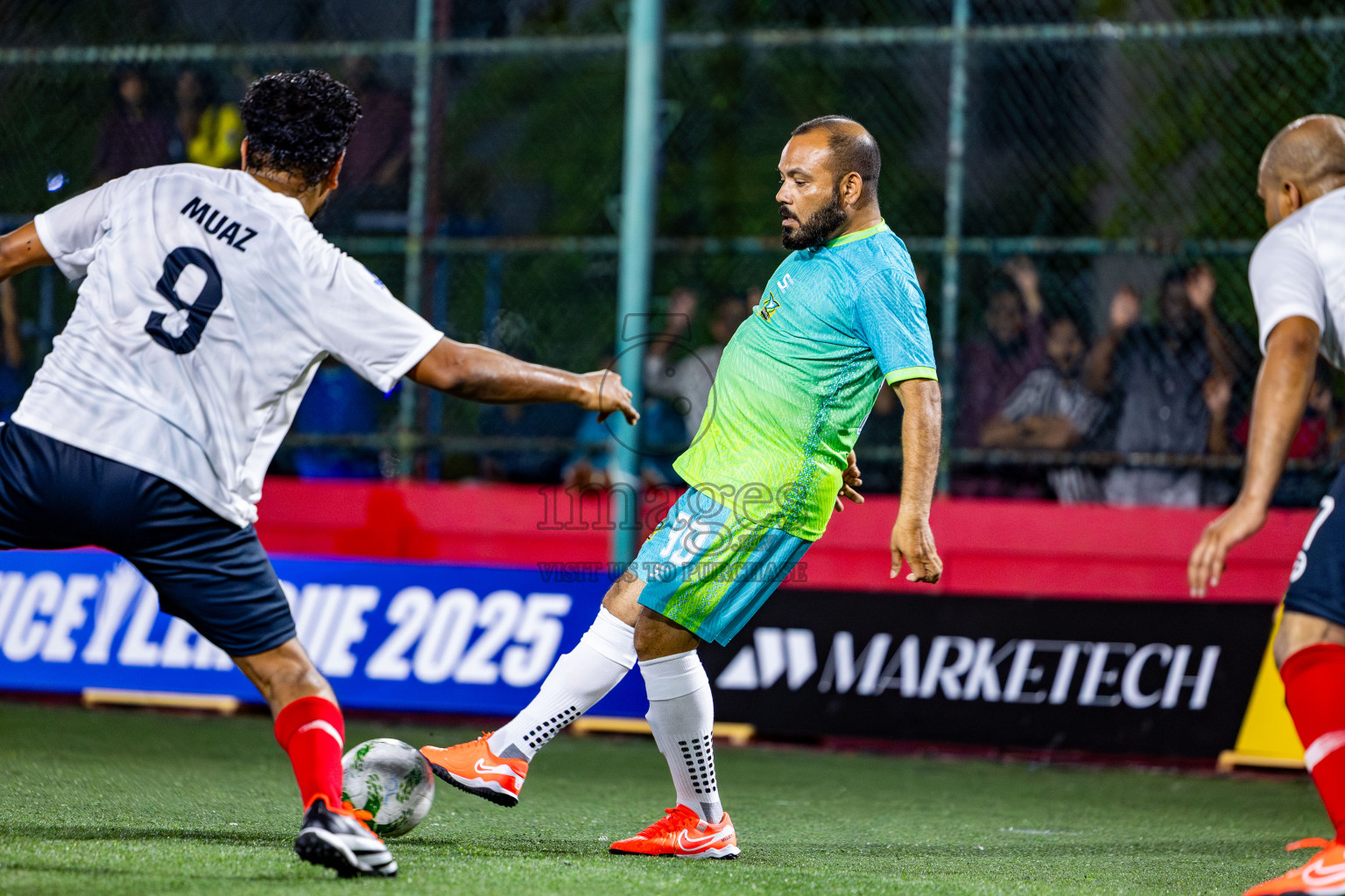 WAMCO vs Club Veliga in Day 6 of Office League 2025 was held on Monday, 21st April 2025 in Hulhumale', Maldives. Photos: Nausham Waheed / images.mv