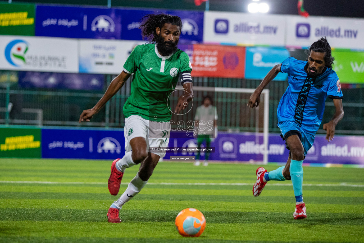 Team FSM vs Club HDC in the Quarter Finals of Club Maldives 2021 held at Hulhumale;, on 12th December 2021 Photos: Ismail Thoriq / images.mv