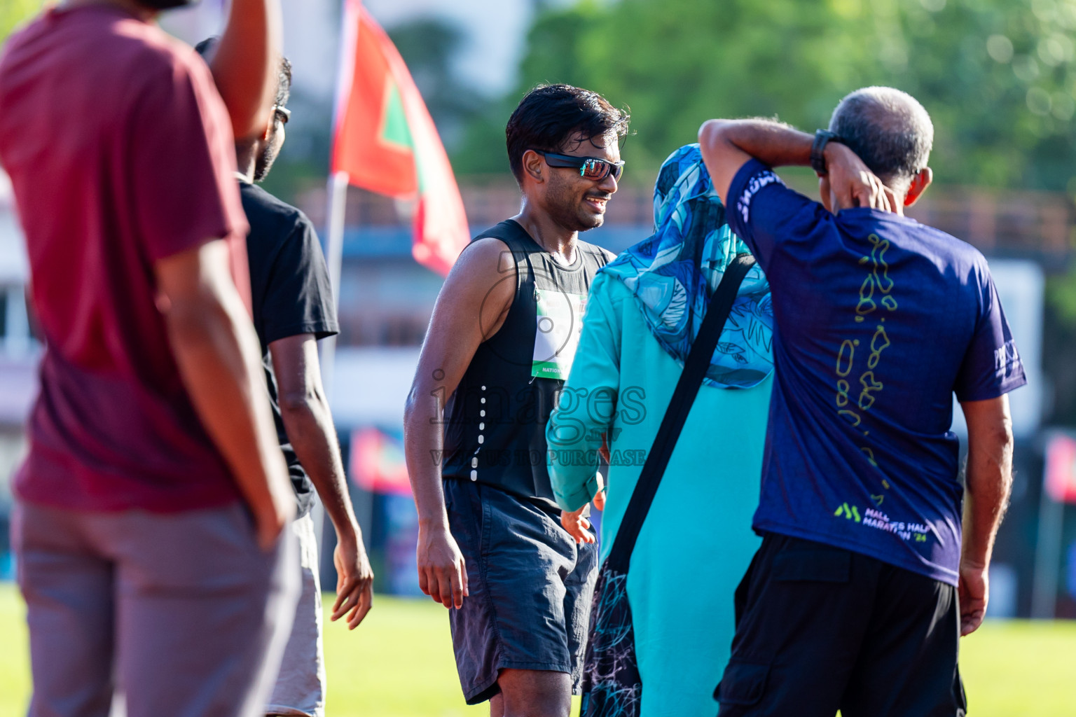 Day 1 of 33rd National Athletics Championship was held in Ekuveni Track at Male', Maldives on Thursday, 5th September 2024. Photos: Nausham Waheed / images.mv