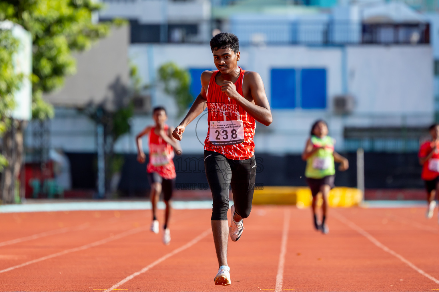 Day 1 of 33rd National Athletics Championship was held in Ekuveni Track at Male', Maldives on Thursday, 5th September 2024. Photos: Nausham Waheed / images.mv