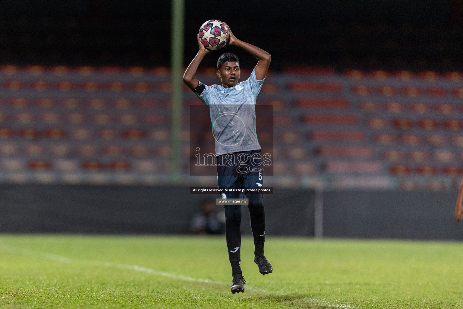 Kalaafaanu School vs Ahmadhiyya International School in the Final of FAM U13 Inter School Football Tournament 2022/23 was held in National Football Stadium on Sunday, 11th June 2023. Photos: Ismail Thoriq / images.mv