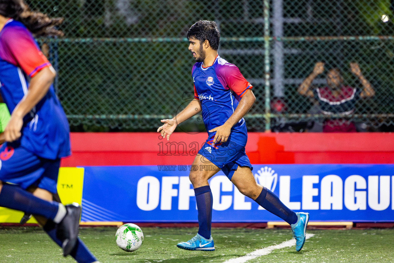 Antrac vs Medtech in Day 6 of Office League 2025 was held on Monday, 21st April 2025 in Hulhumale', Maldives. Photos: Nausham Waheed / images.mv