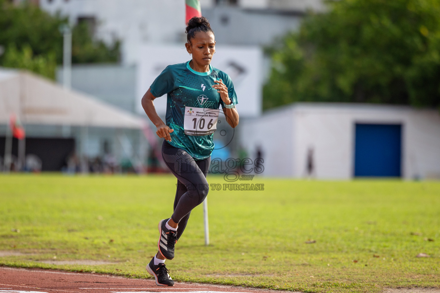 Day 2 of 33rd National Athletics Championship was held in Ekuveni Track at Male', Maldives on Friday, 6th September 2024. Photos: Shuu Abdul Sattar / images.mv