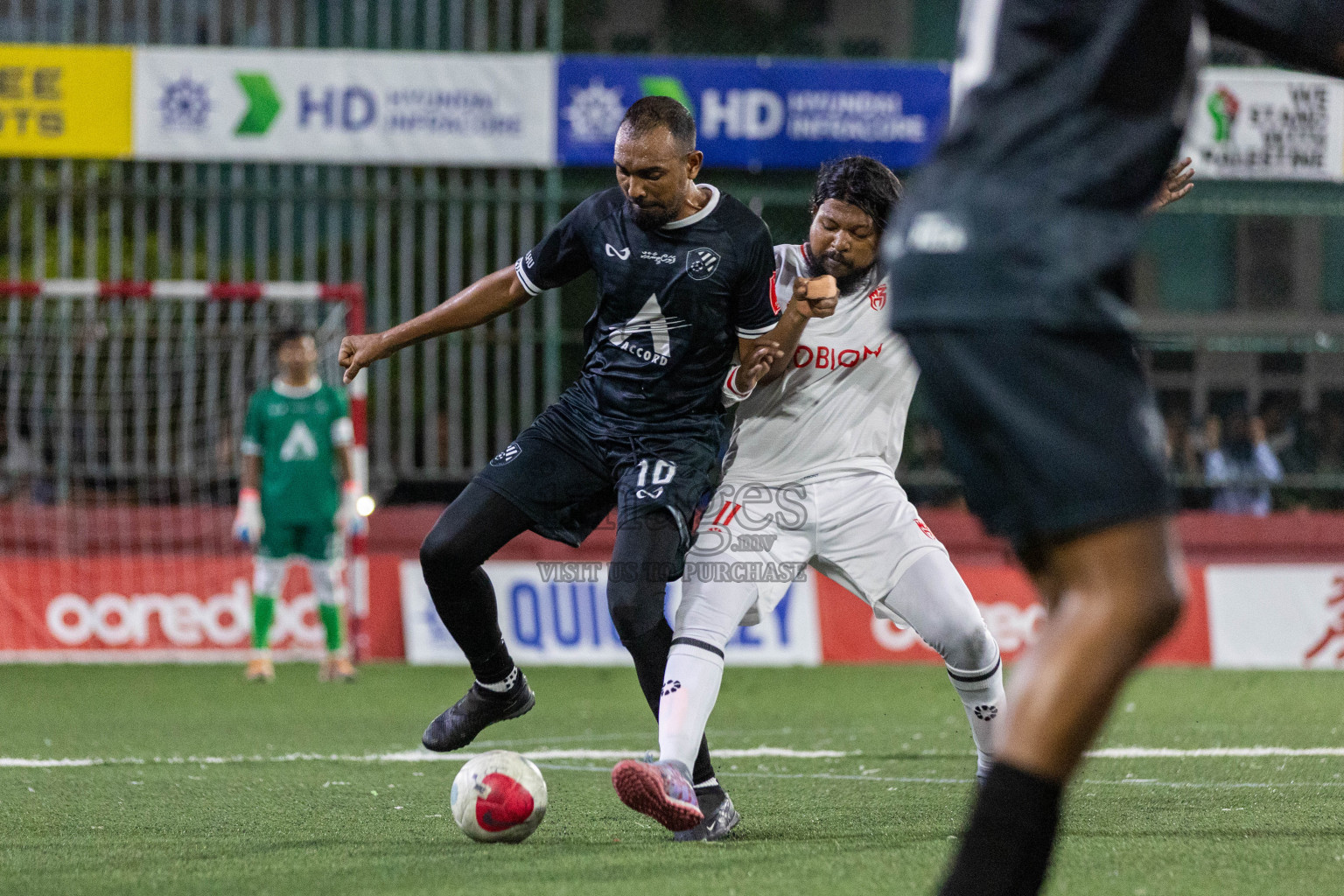 R Hulhudhuffaaru vs R Fainu in Day 10 of Golden Futsal Challenge 2024 was held on Tuesday, 23rd January 2024, in Hulhumale', Maldives Photos: Nausham Waheed / images.mv