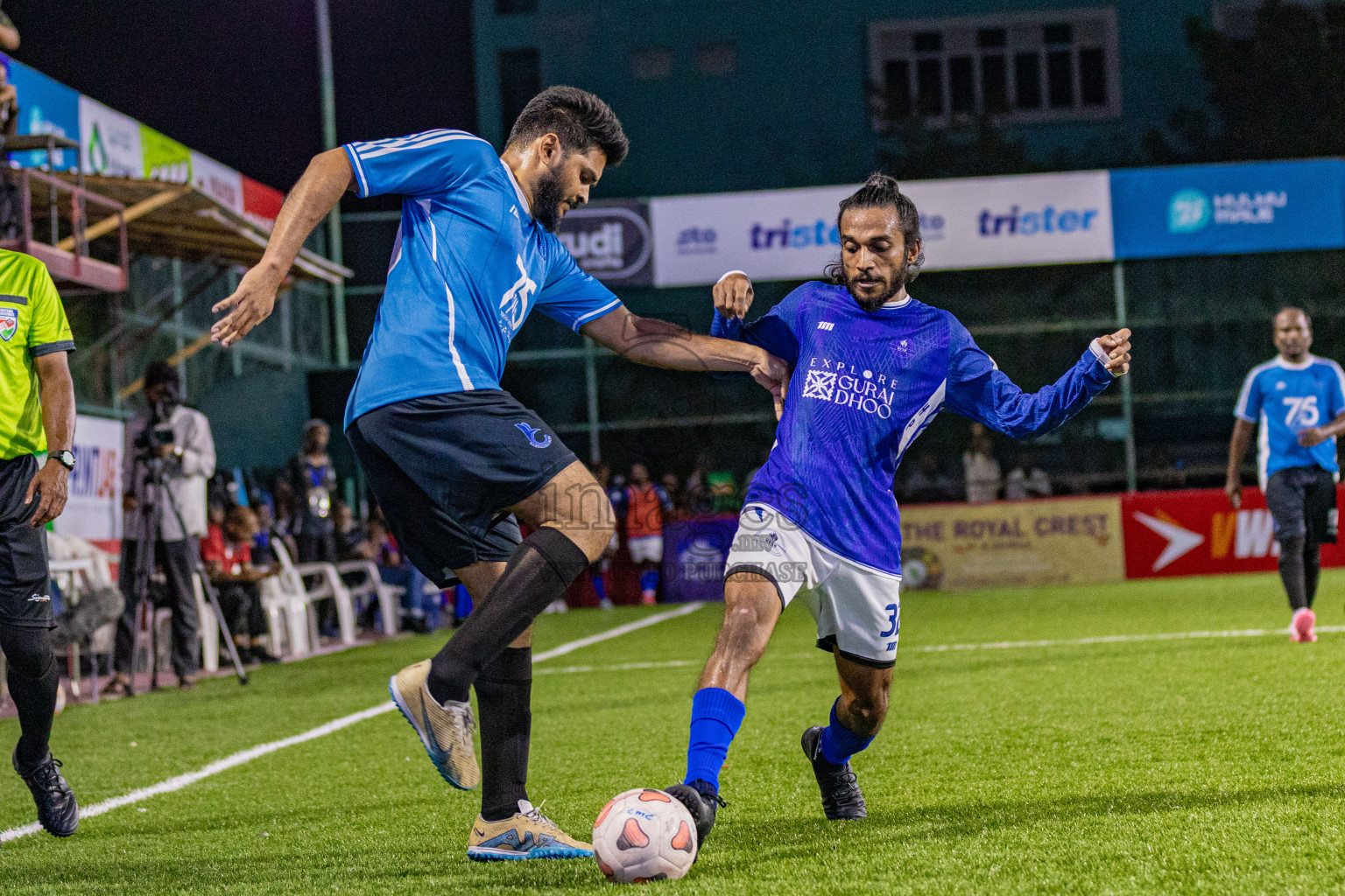 Team HPSN vs Club Bandaara in Club Maldives Cup Claasic 2025 was held in Rehendi Futsal Ground, Hulhumale', Maldives on Sunday, 21st September 2025. Photos: Areef Adam / images.mv