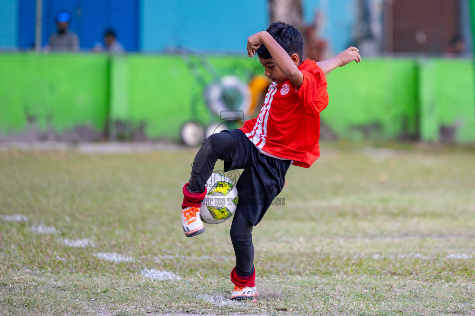 Day 2 of MILO Academy Championship 2025 was held on Friday, 14th February 2025 in Henveiru Stadium. 
Photos: Hassan Simah / Images.mv