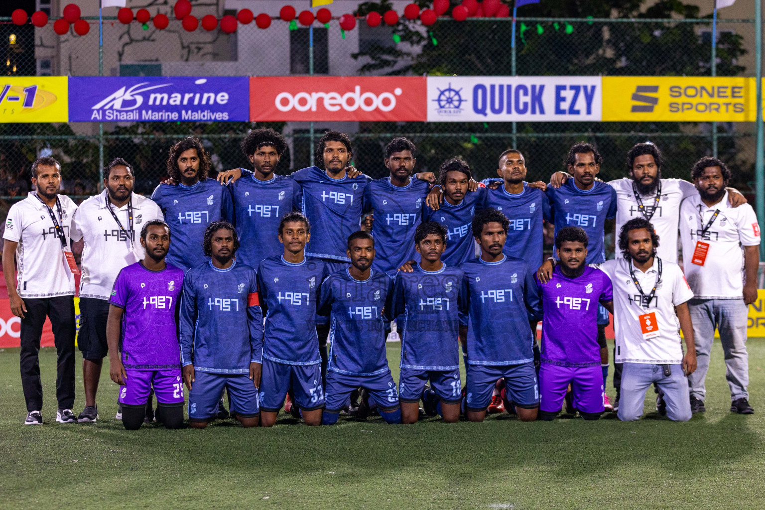 AA Mathiveri vs AA Bodufolhudhoo in Day 6 of Golden Futsal Challenge 2024 was held on Saturday, 20th January 2024, in Hulhumale', Maldives
Photos: Ismail Thoriq / images.mv