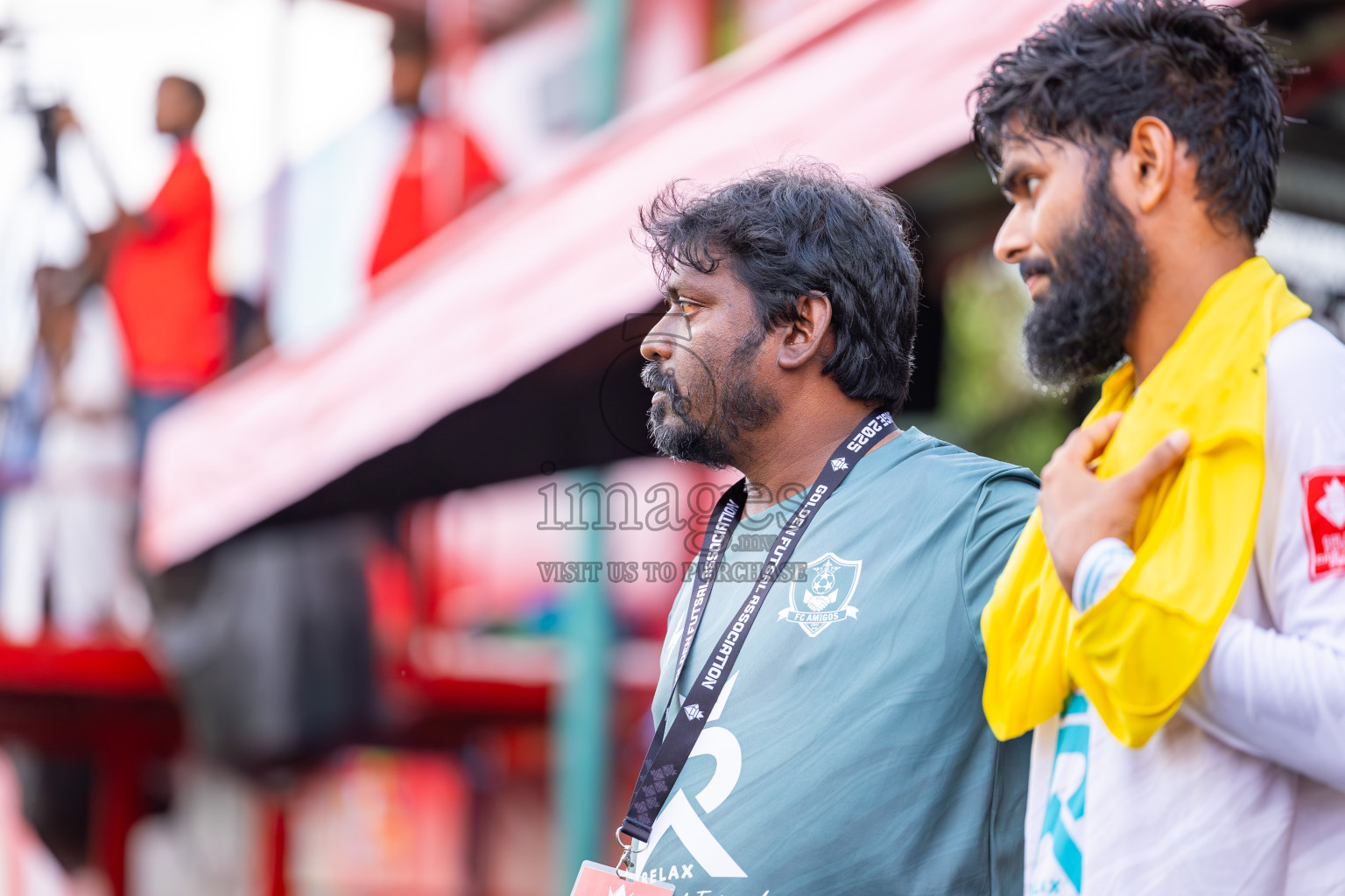 AA. Mathiveri VS AA. Thoddoo in Atoll Round Final on Day 20 of Golden Futsal Challenge 2025 was held on Friday, 24th January 2025, in Hulhumale', Maldives. Photos: Ismail Thoriq / images.mv