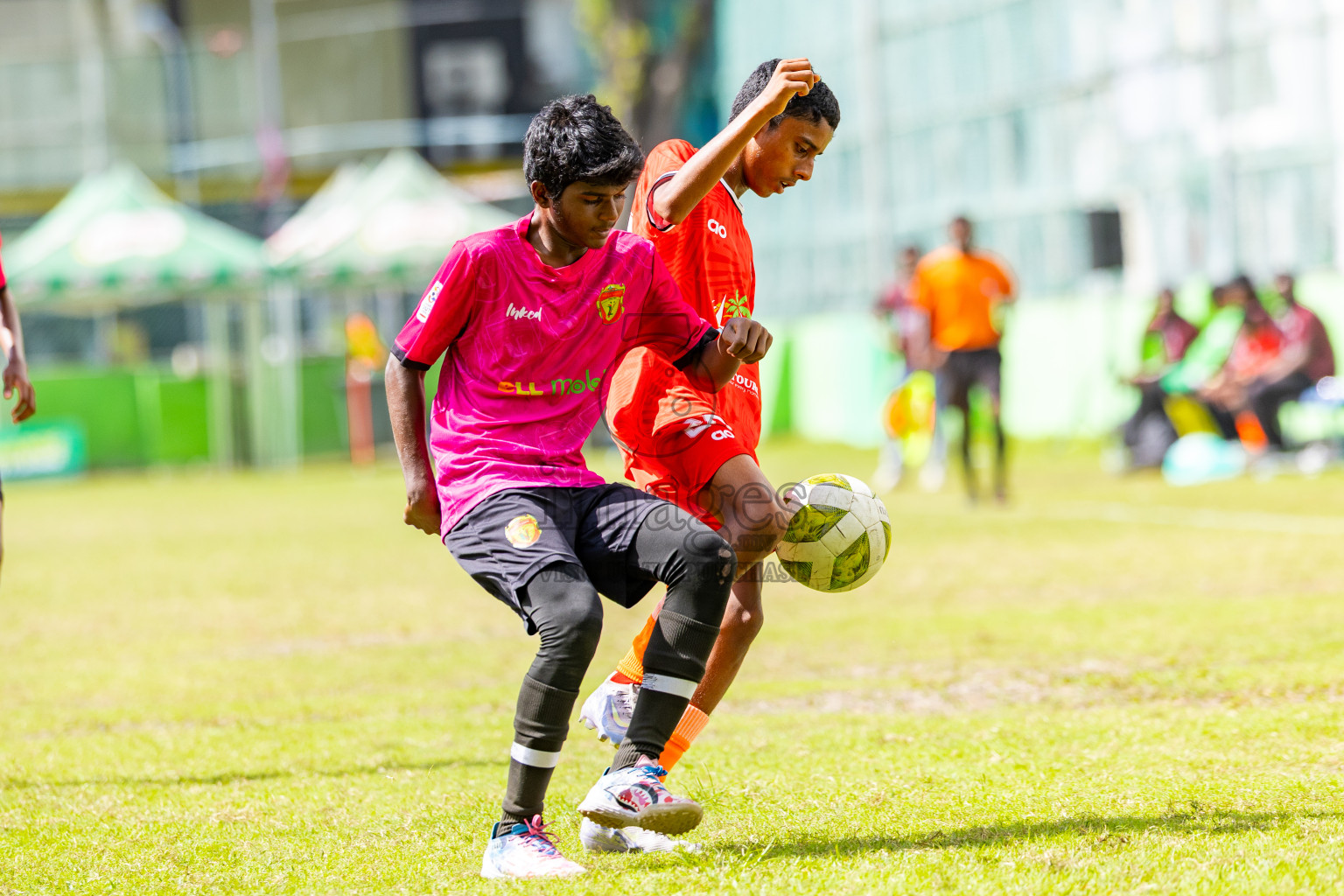 Day 5 of MILO Academy Championship 2025 (U14) was held on Monday, 3rd November 2025 at Henveiru Football Grounds, Male', Maldives . 

Photos: Mohamed Mahfooz Moosa / images.mv