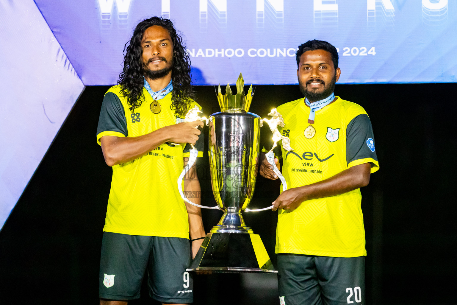 JT Sports vs Kanmathi Juniors from Final of Manadhoo Council Cup 2024 in N Manadhoo Maldives on Tuesday, 27th February 2023. Photos: Nausham Waheed / images.mv