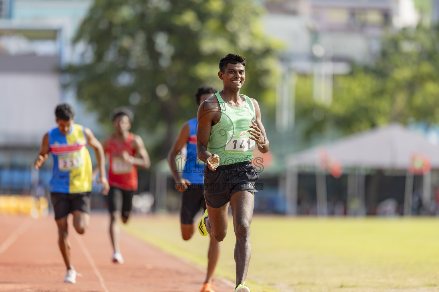 Day 1 of National Athletics Championship 2025 was held at Ekuveni Running Ground in Male', Maldives on Thursday, 14th August 2025. Photos: Hasni / images.mv