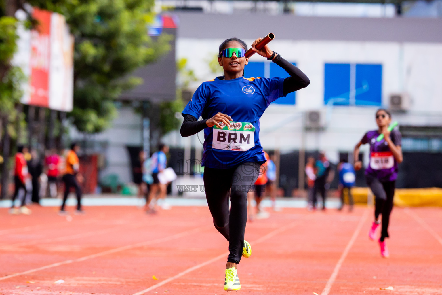 Day 6 of Inter-school Athletics Championship 2025 held in Ekuveni Synthetic Track, Male', Maldives on Sunday, 12th October 2025. Photos by: Nausham Waheed / Images.mv