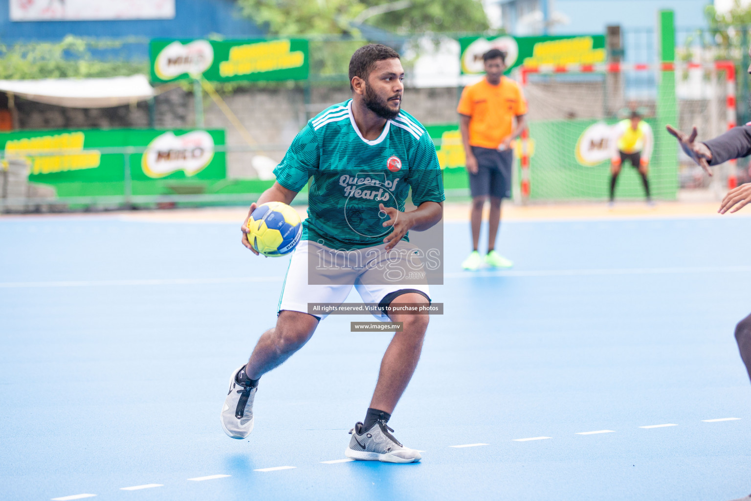 Milo 8th National Handball Tournament Day3, 17th December 2021, at Handball Ground, Male', Maldives. Photos by Shuu Abdul Sattar