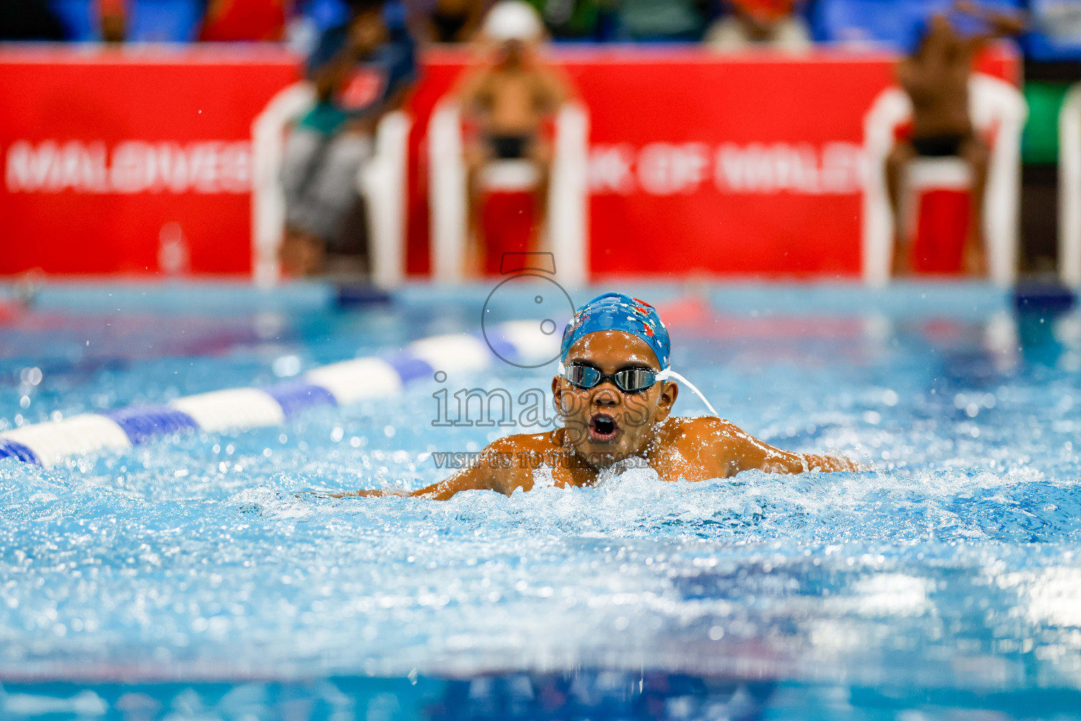 Day 1 of BML 6th National Kids Swimming Kids Festival 2025 held in Hulhumale', Maldives on Monday, 3rd November 2024. Photos: Hassan Simah / images.mv
