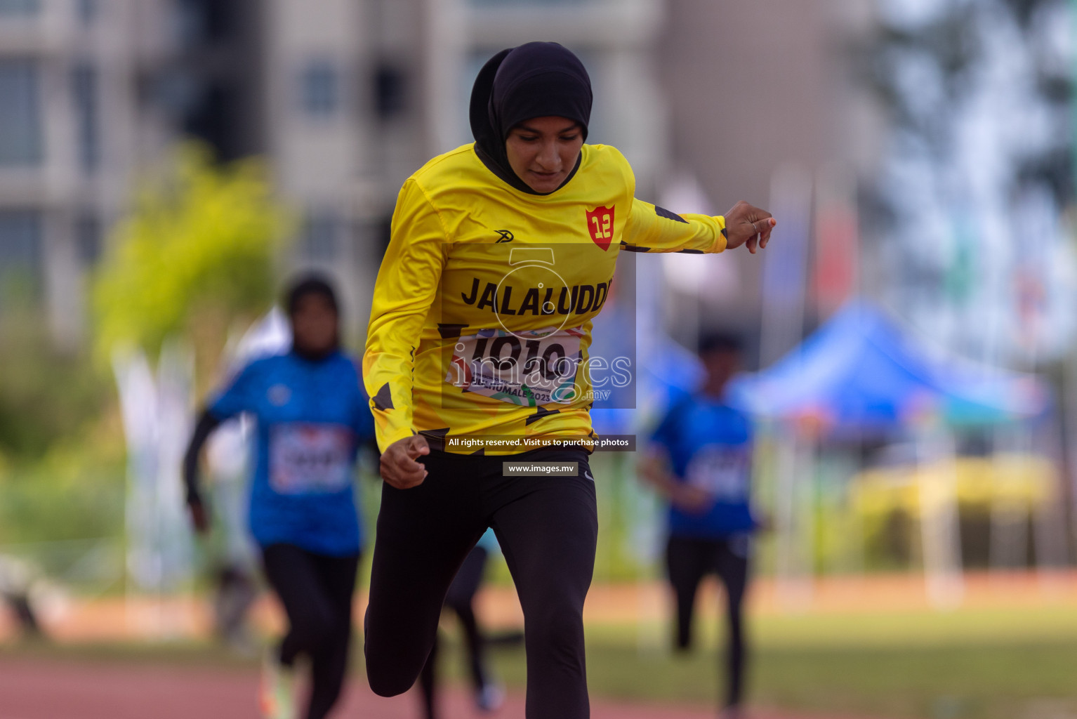 Day two of Inter School Athletics Championship 2023 was held at Hulhumale' Running Track at Hulhumale', Maldives on Sunday, 15th May 2023. Photos: Shuu/ Images.mv