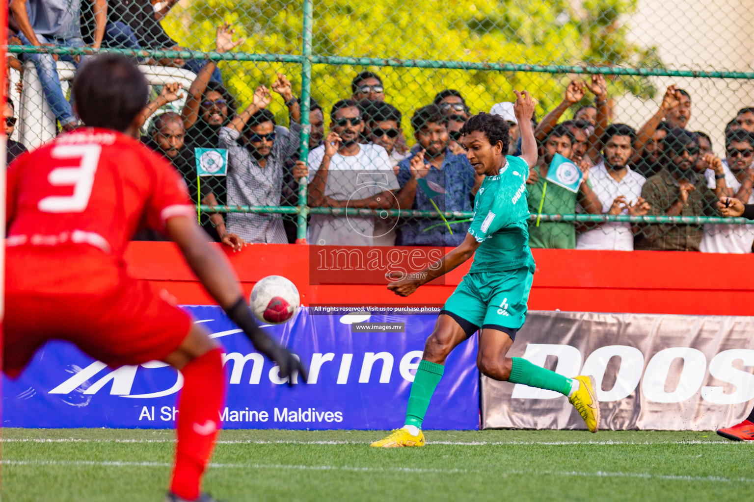 Matchday 21 of Golden Futsal Challenge 2023 on 25 February 2023 in Hulhumale, Male, Maldives