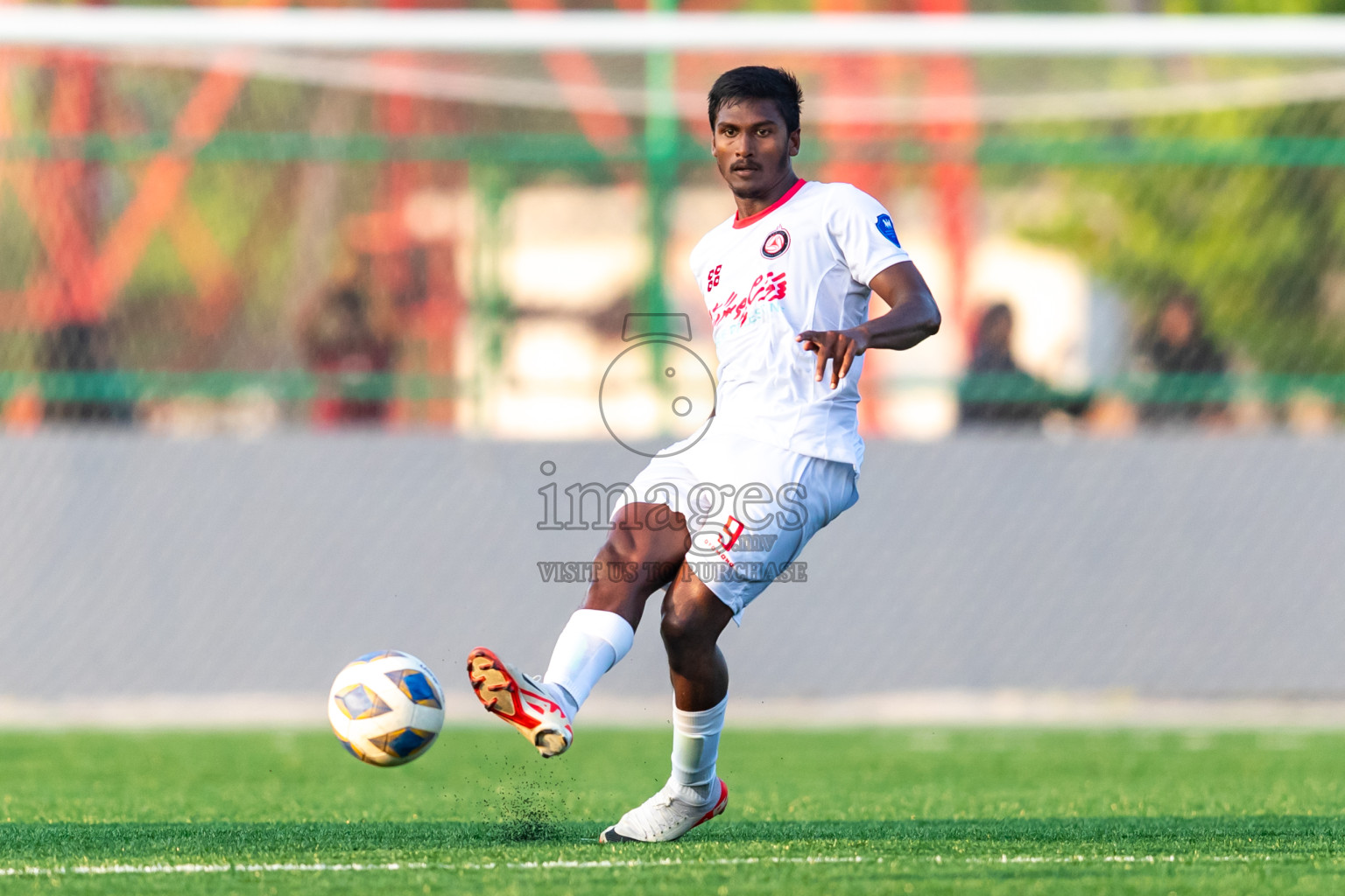 Kanmathi Juniors vs Furious SC from Manadhoo Council Cup 2024 in N Manadhoo Maldives on Monday, 19th February 2023. Photos: Nausham Waheed / images.mv