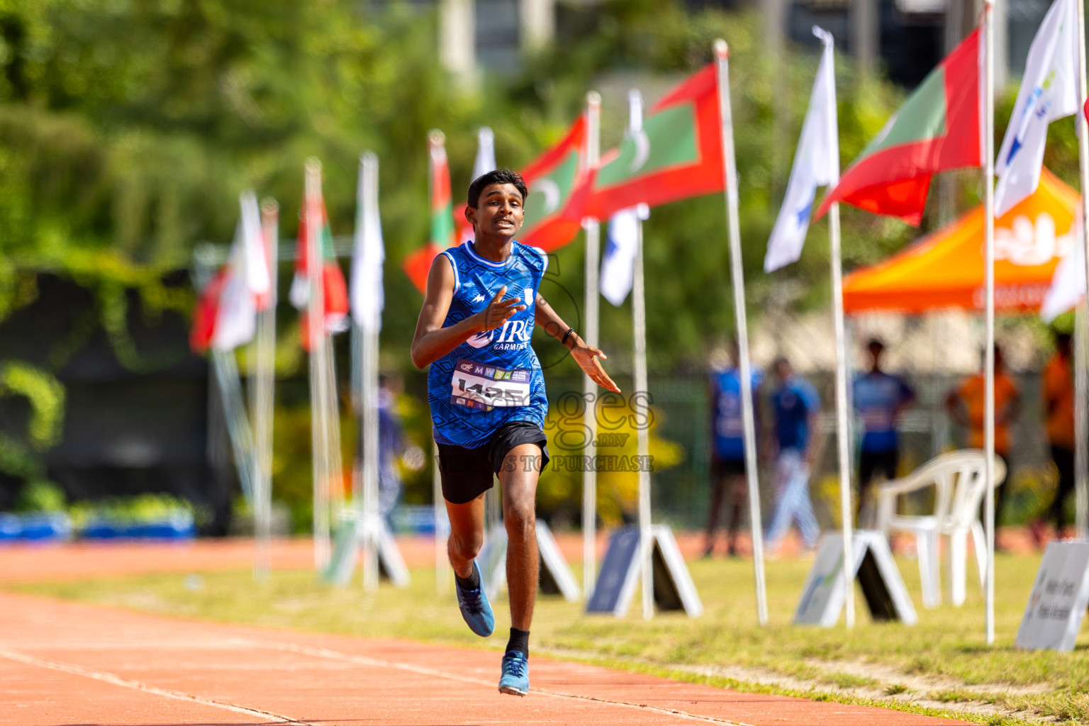 Day 2 of MWSC Interschool Athletics Championships 2024 held in Hulhumale Running Track, Hulhumale, Maldives on Sunday, 10th November 2024.
Photos by: Ismail Thoriq / Images.mv