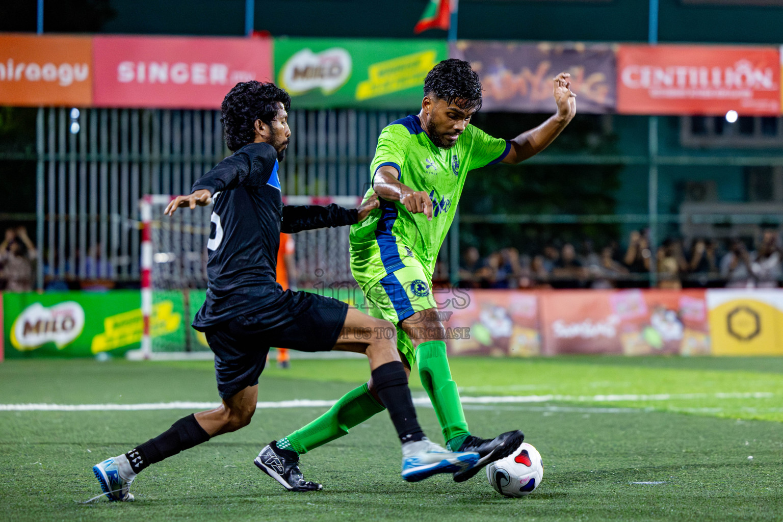 Stelco rc vs Club Immigration in Round of 16 of Club Maldives Cup 2024 held in Rehendi Futsal Ground, Hulhumale', Maldives on Monday, 7th October 2024. Photos: Nausham Waheed / images.mv