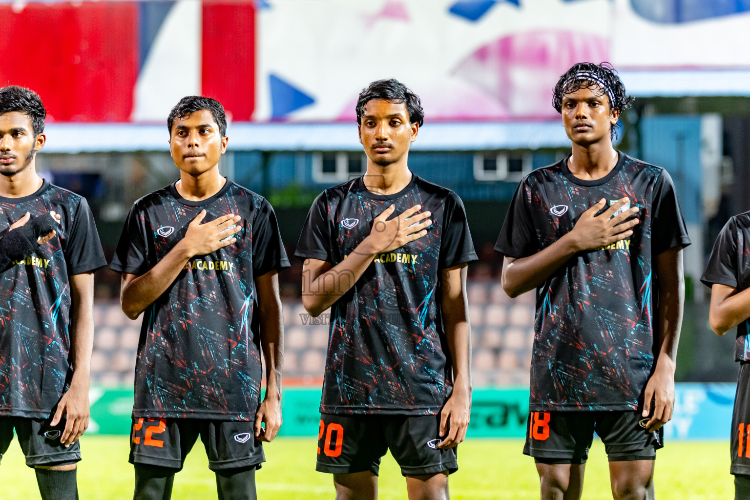 United Victory vs Club Eagles in Day 2 of Under 19 Youth Championship 2024 was held at National Stadium in Male', Maldives on Monday, 10th June 2024. Photos: Nausham Waheed / images.mv