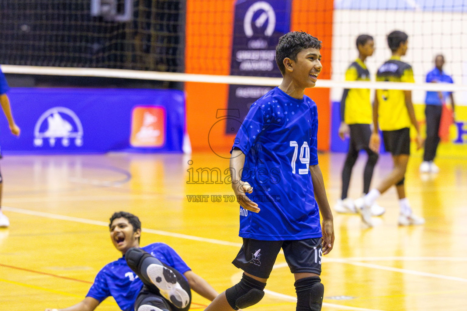 ADh Maamigili vs Male' City in the Finals of MILO Raajje Volley Junior Championship 2025 (U16 Boys) was held in Social Center Indoor Hall, Maldives on Saturday, 27th September 2025. Photos: Ismail Thoriq / images.mv